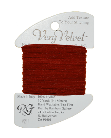 VERY VELVET V211-BRICK RED