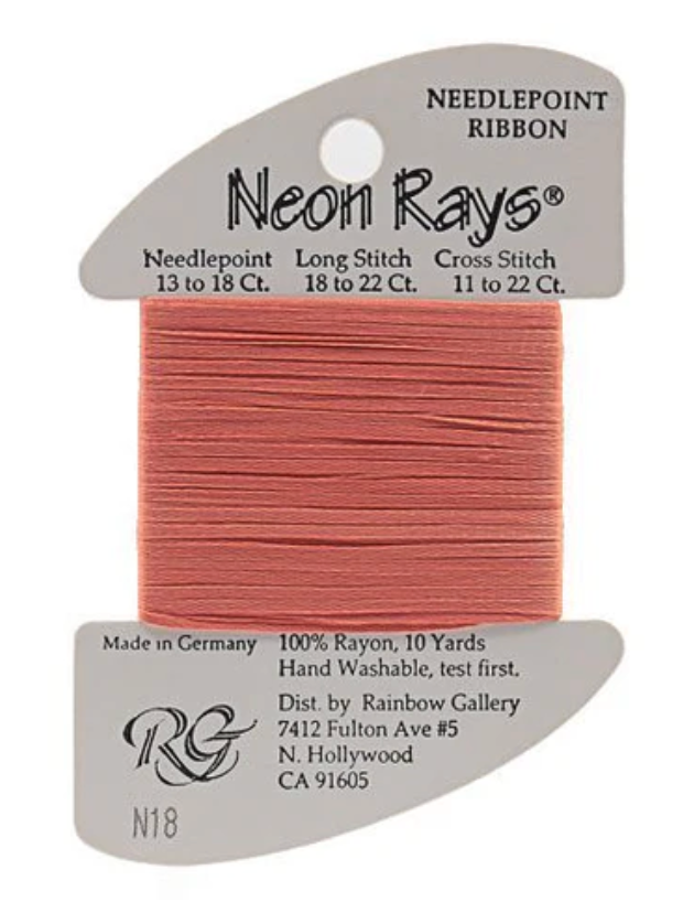 NEON RAYS N18-DARK PEACH