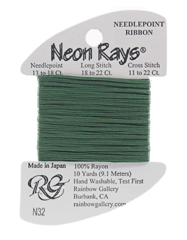 NEON RAYS N32-SPRUCE GREEN