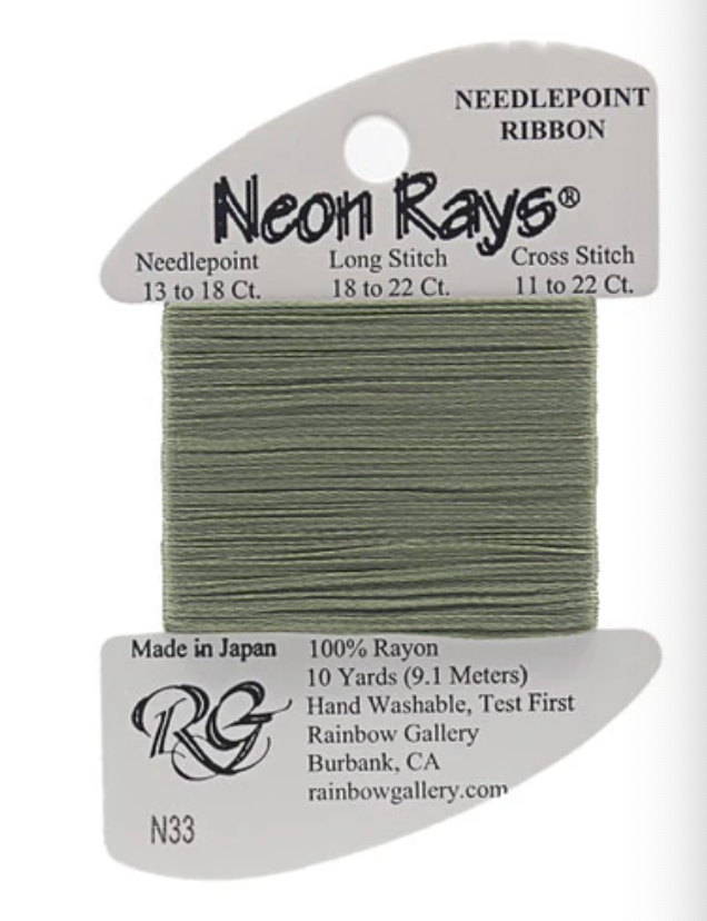 NEON RAYS N33-LODEN GREEN