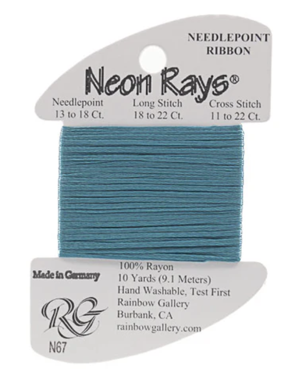 NEON RAYS N67-DARK TEAL
