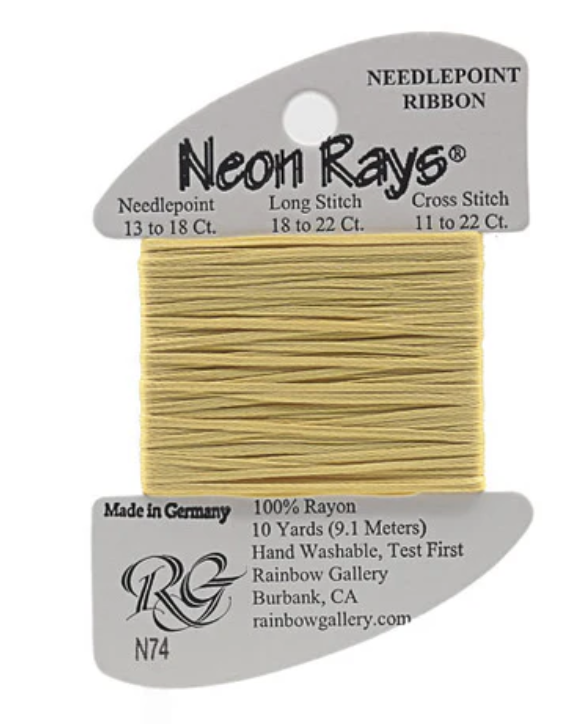 NEON RAYS N74-GOLDEN YELLOW