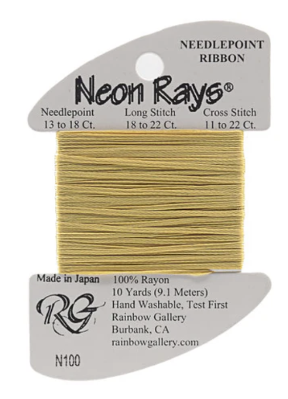 NEON RAYS N100-BRASSY GOLD
