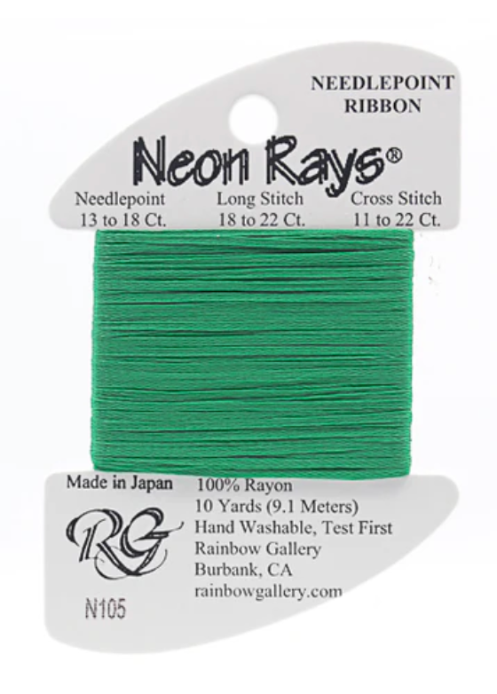 NEON RAYS N105-CHRISTMAS GREEN