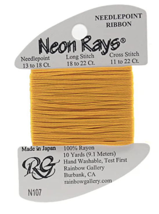 NEON RAYS N107-YELLOW GOLD