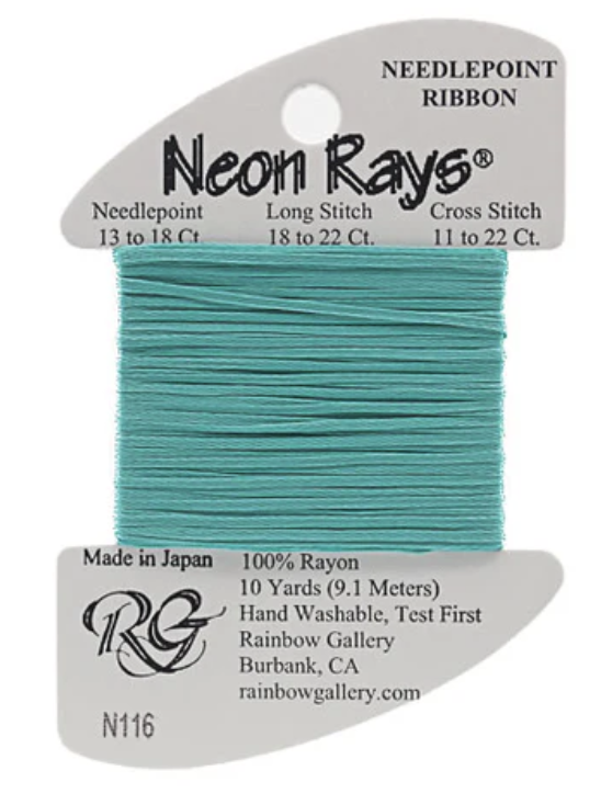 NEON RAYS N116-DARK SEAFOAM