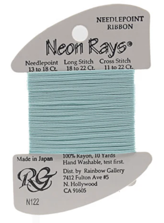 NEON RAYS N122-AQUAMARINE