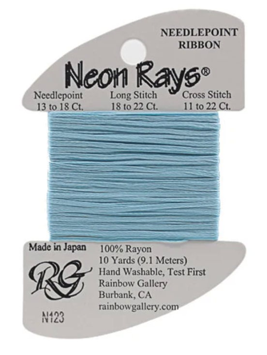 NEON RAYS N123-BABY BLUE