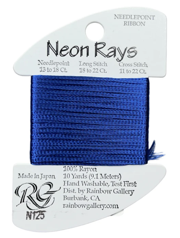 NEON RAYS N125-DARK DELFT BLUE