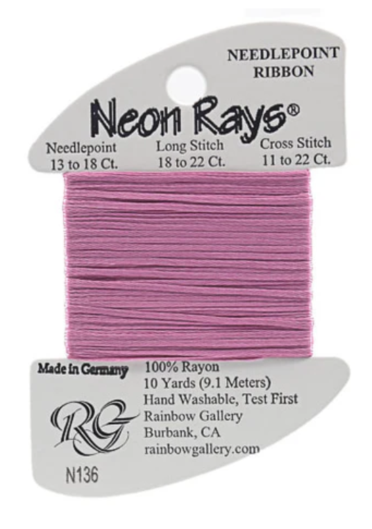 NEON RAYS N136-DARK ROSE PINK