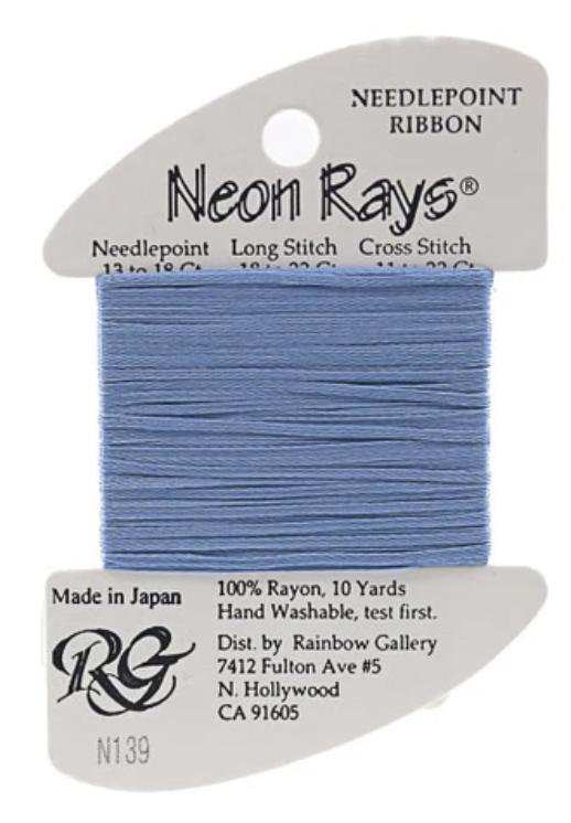 NEON RAYS N139-CORNFLOWER BLUE