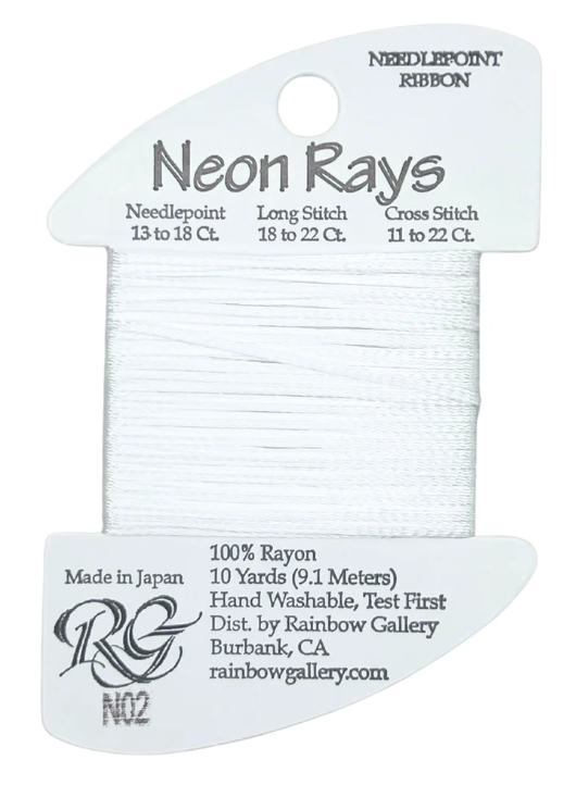 NEON RAYS N02-WHITE