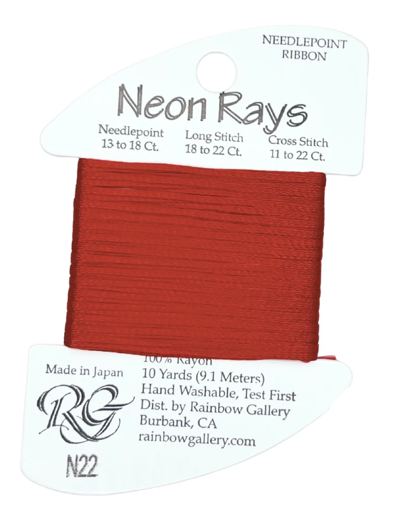 NEON RAYS N22-CRIMSON