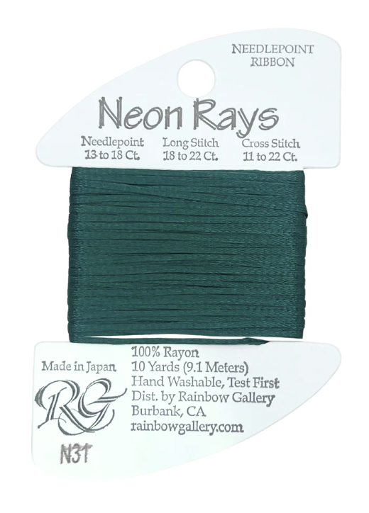 NEON RAYS N31-FOREST GREEN