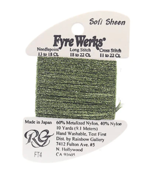 FYRE WERKS FT4-LODEN GREEN