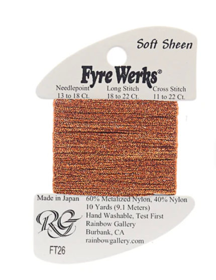 FYRE WERKS FT26-BRONZE