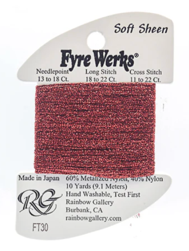FYRE WERKS FT30-RED