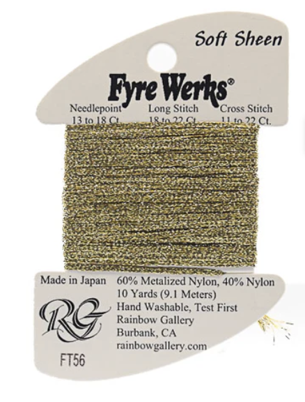 FYRE WERKS FT56-VINTAGE GOLD