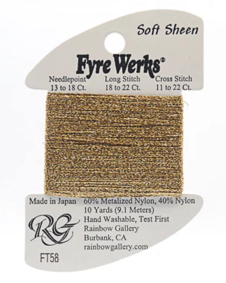 FYRE WERKS FT58-GOLD