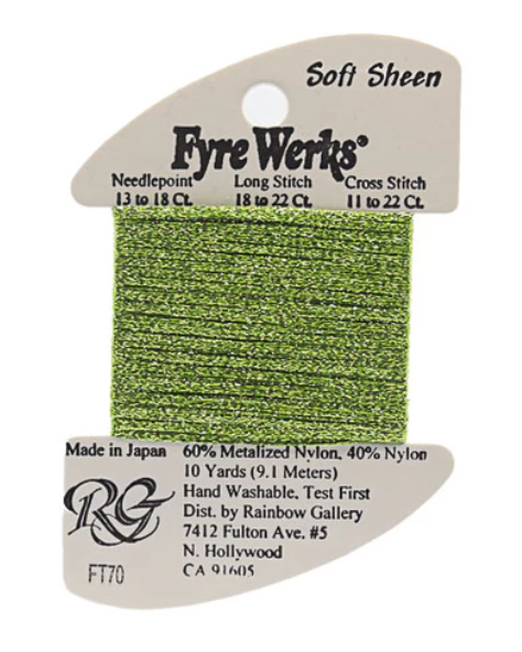 FYRE WERKS FT70-CHARTREUSE