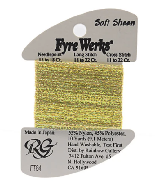 FYRE WERKS FT84-YELLOW PEARL