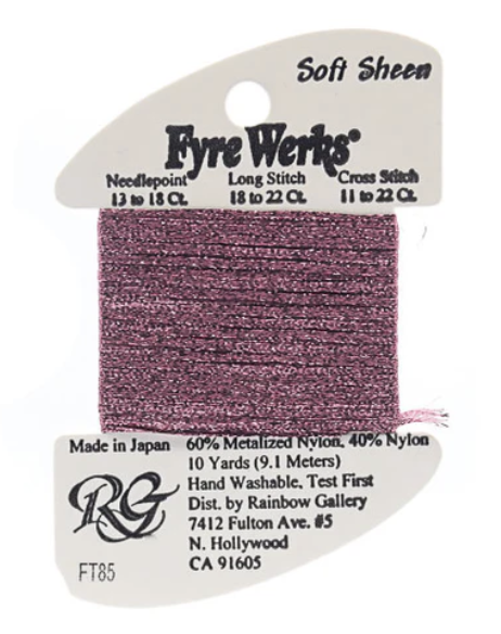 FYRE WERKS FT85-CASHMERE ROSE