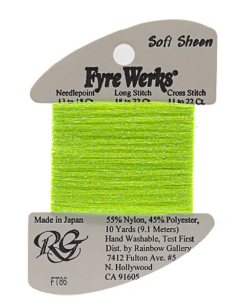 FYRE WERKS FT86-SHARP GREEN