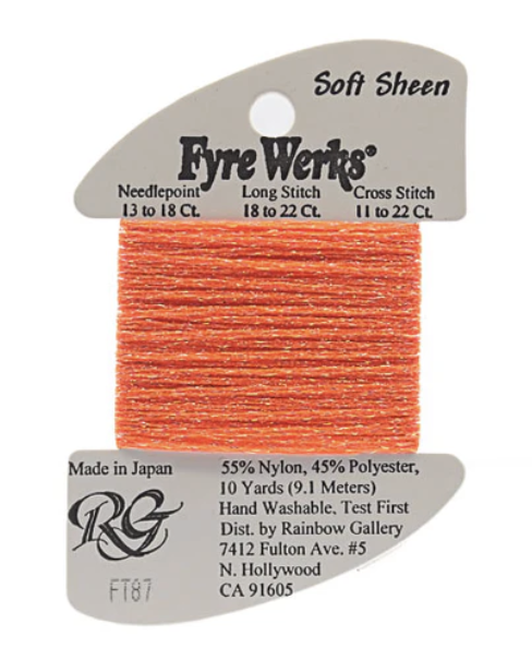 FYRE WERKS FT87-VIBRANT ORANGE