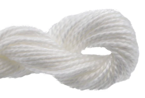 5 Pearl Cotton BLANC