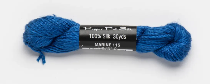Pepper Pot Silk - 115 Marine