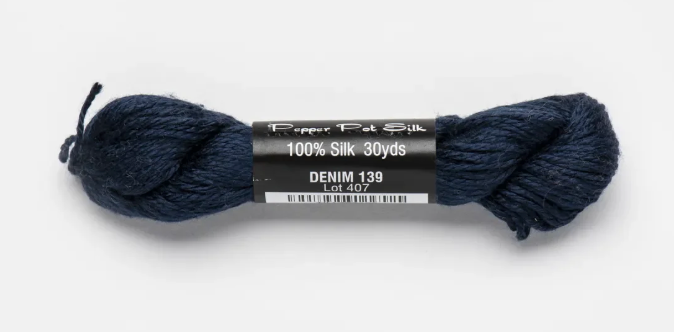 Pepper Pot Silk - 139 Denim