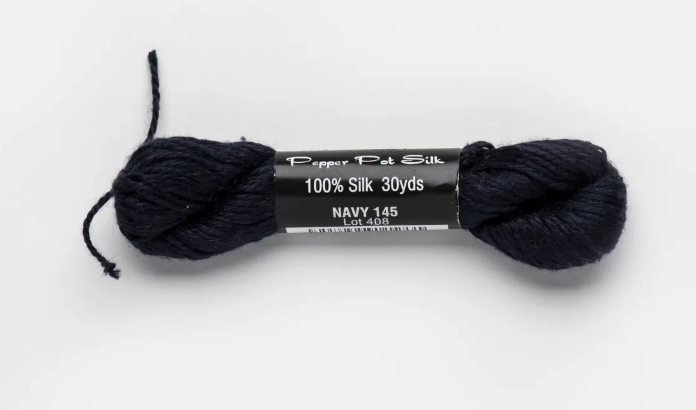 Pepper Pot Silk - 145 Navy