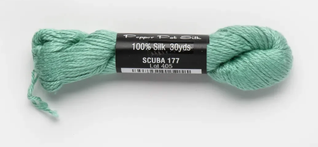Pepper Pot Silk - 177 Scuba