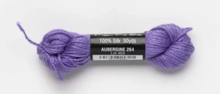Pepper Pot Silk - 264 Aubergaine