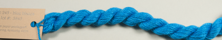 Silk & Ivory - S 245 Blue Blazes