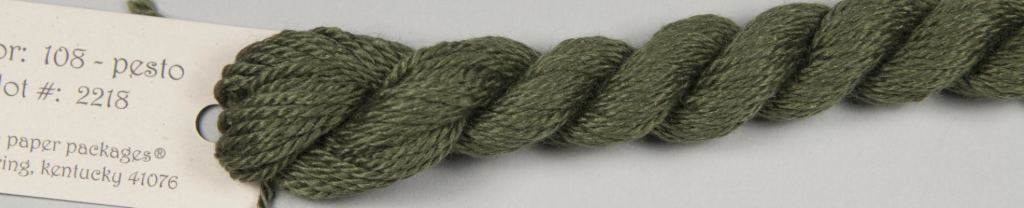 Silk & Ivory - S 108 Pesto
