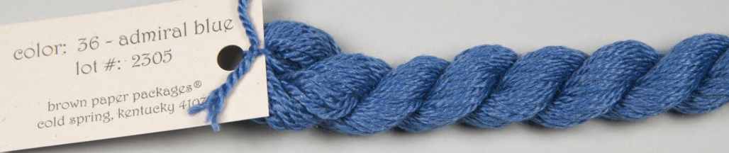 Silk & Ivory - S 36 Admiral Blue