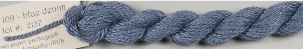 Silk & Ivory - S 109 Blue Denim