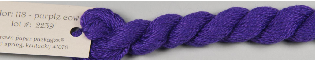 Silk & Ivory - S 118 Purple Cow