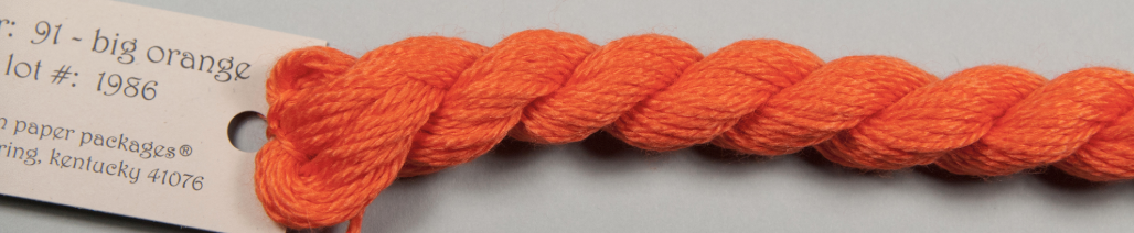Silk & Ivory - S 91 Big Orange