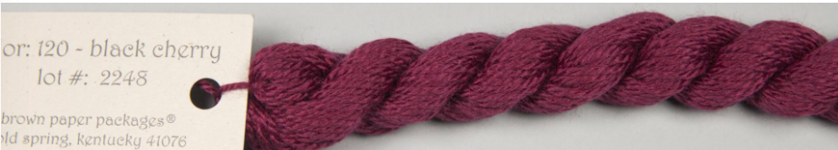 Silk & Ivory - S 120 Black Cherry