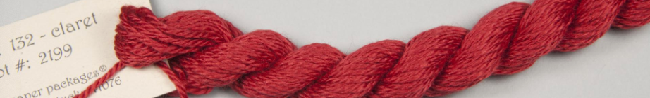 Silk & Ivory - S 132 Claret