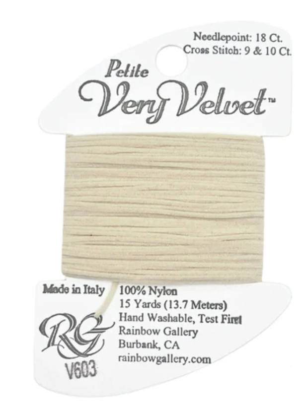 PETITE VERY VELVET V603-ECRU