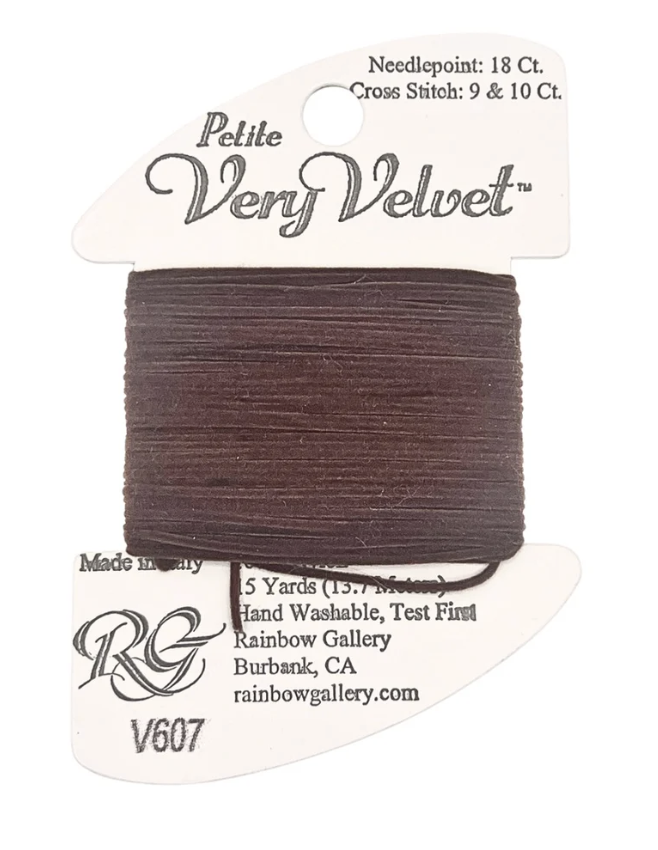 PETITE VERY VELVET V607-WARM BROWN