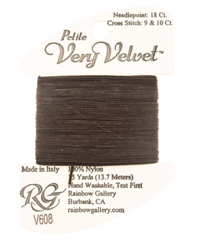 PETITE VERY VELVET V608-DARK BROWN