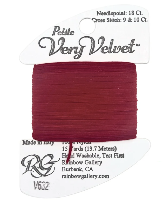 PETITE VERY VELVET V632-BRITE RED