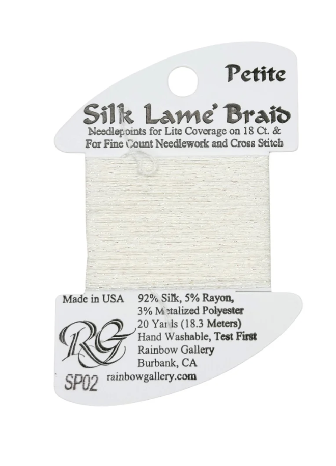 Petite Silk Lame Braid