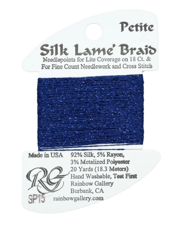 PETITE SILK LM-BRD SP15-DRK BLUE