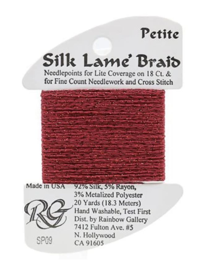 PETITE SILK LM-BRD SP09-DARK RED