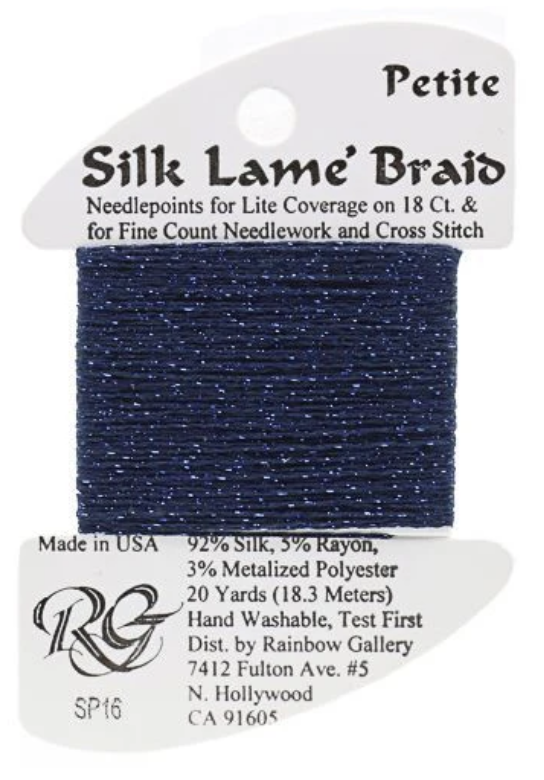 PETITE SILK LM-BRD SP16-NAVY